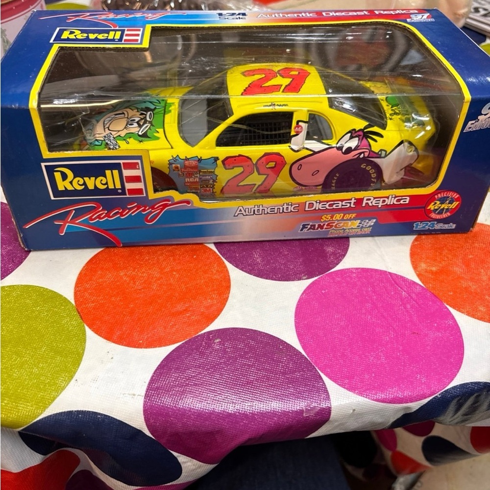 Racing Flintstone Diecast Car